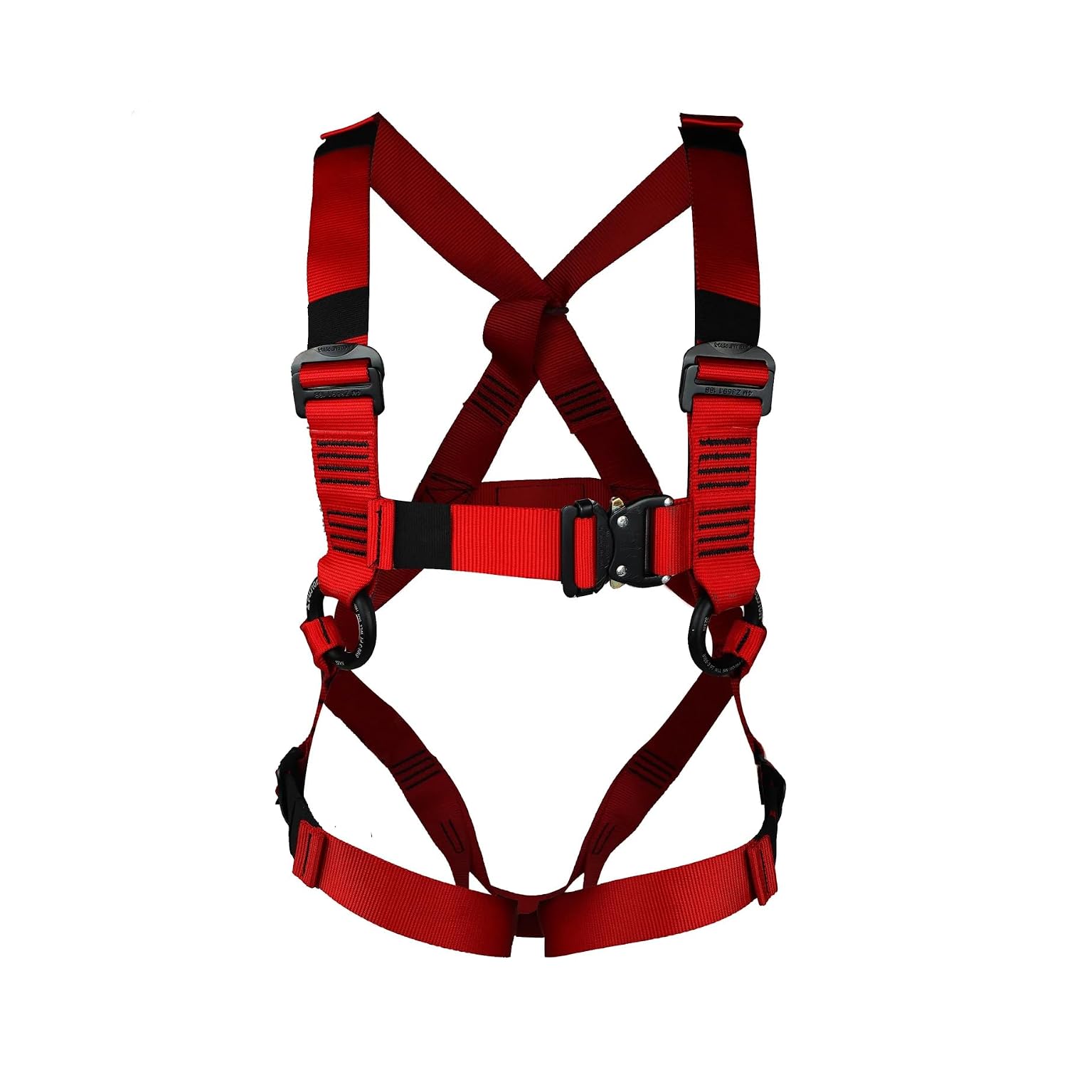 Fusion Climb Backyard Zipline Adventure Kit for Kids – 360° Swivel Pulley, Spring Brake, Tree Mount – Safe Outdoor Play Set (Red, XS/S)
