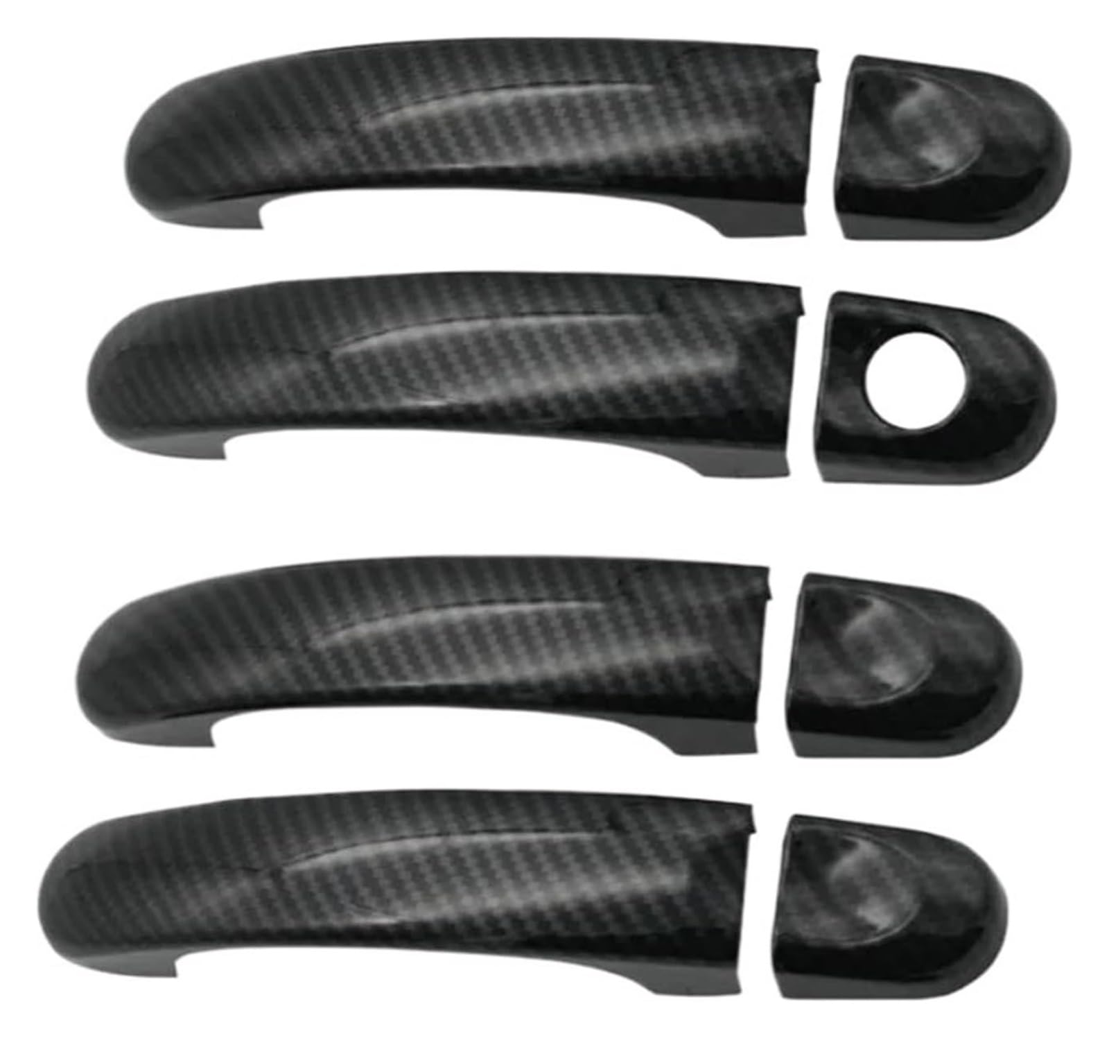 QWQTHGS Car Exterior Door Handle Cap for VW T5 T6 for Transporter for Caravelle for M&ultivan for California Car Outside Part Door Handle Cover Trim