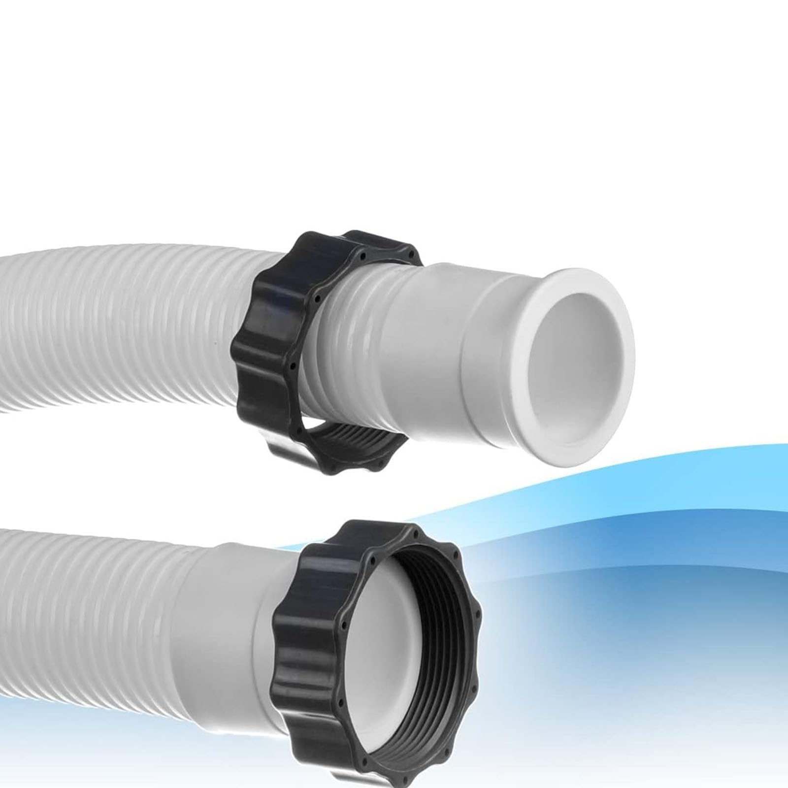 3,8 cm Durchmesser Poolfilterschlauch-Adapter Anschluss für oberirdische Schwimmbäder und Salzwasser