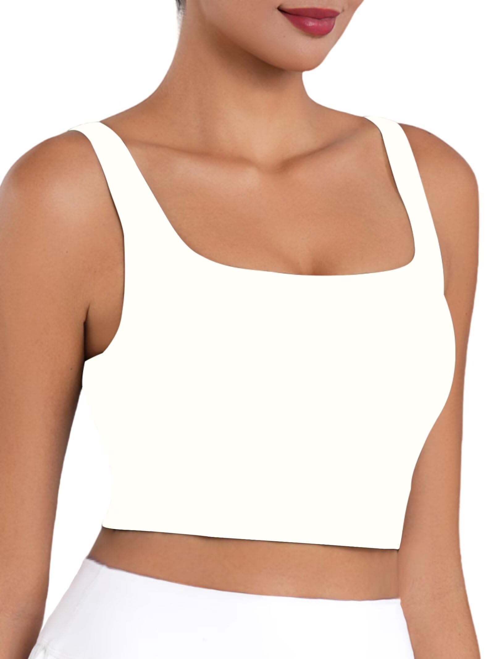 Sunzel Square Neck Longline Sports Bra