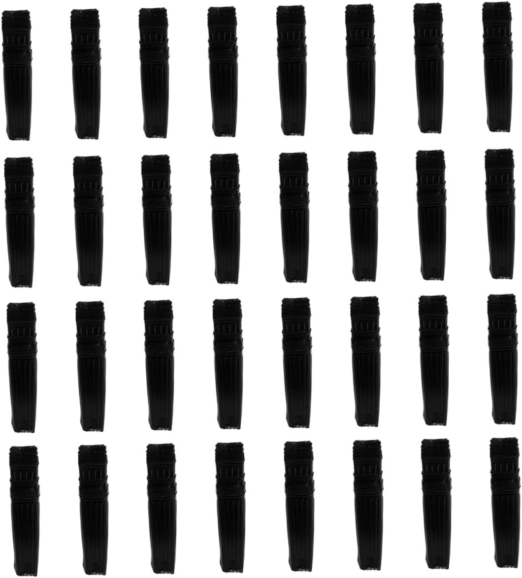 50pcs Black Long Nursing Pouches Thickened Plastic Nursery Bags for Citrus Orange Seedlings 9x29cm Garden Plant Grow Bags for Vegetables and Fruits