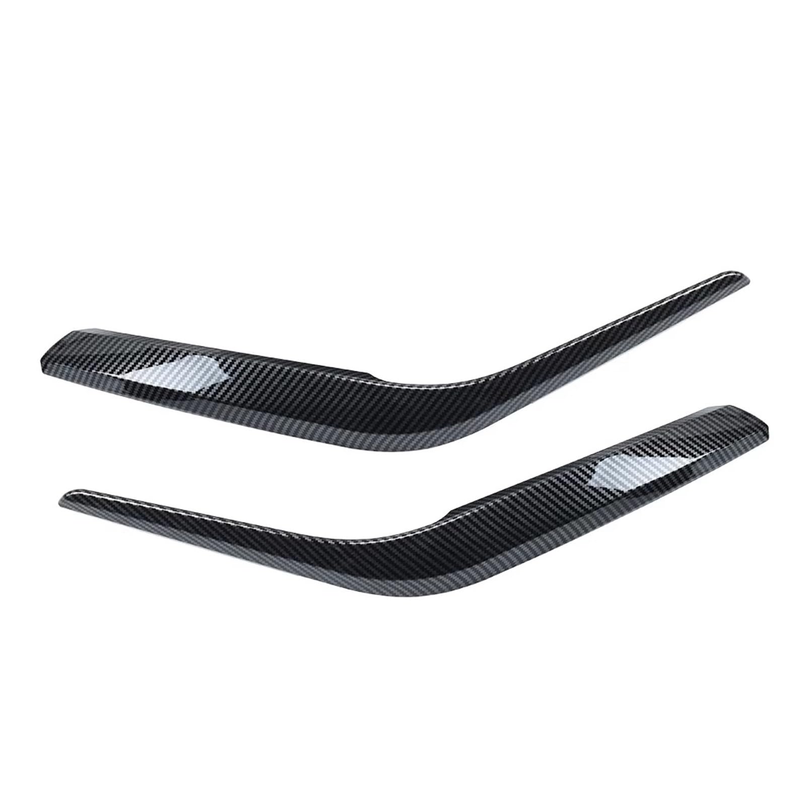 Eshgtuo Carbon 2Pcs Interior Door Handle Replacement 2Piece Car Left Right Interior Door Armrest Pull Handle Outer Cover Trim For Bmw For X1 E84 2010-2016 Interior Door Pull Handle Trim(Carbon 2Pcs)