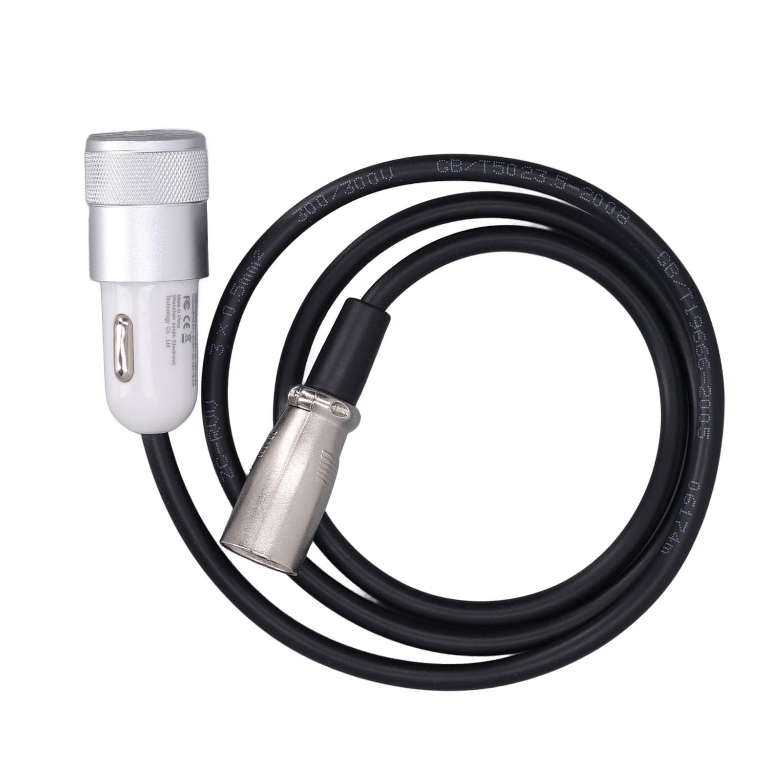 Elektryczny Kontroler Typu Joystick na Wózku Inwalidzkim Kabel ładujący BC04 2PD60W 12 do 24 V Kabel do ładowania Joysticka dla Wózków Inwalidzkich Szybka Linia ładowania Akcesoria