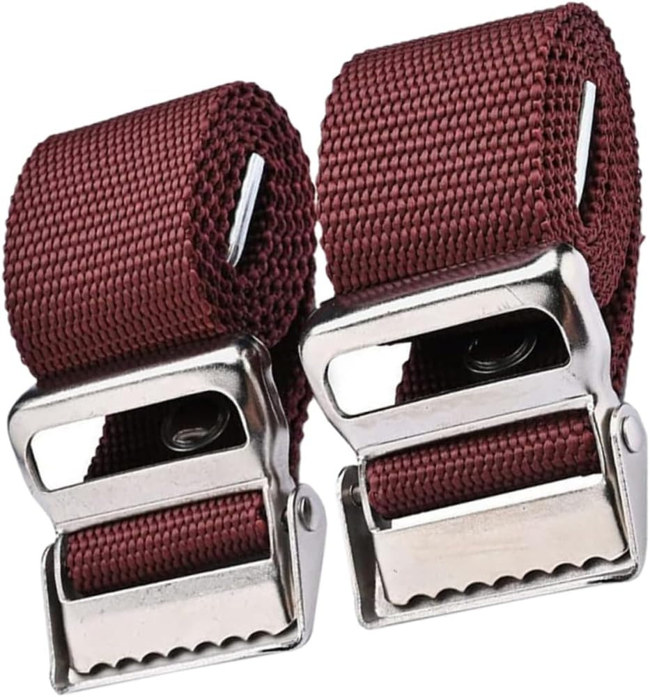 2pcs Adjustable Nylon Drywall Stilt Straps Set Leg Band Replacement Parts for Enhanced Stability High Wall Painting Insulation and Renovation Tasks