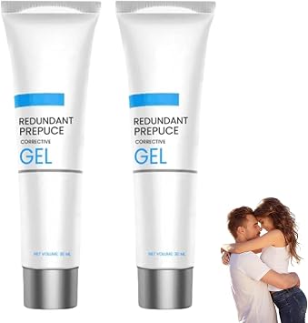 Phimosis Cream - Gentle, Effective Fast-Acting Gel with Natural Ingredients for Adults, Gradual Stretching & Easy Recovery 2 Pcs