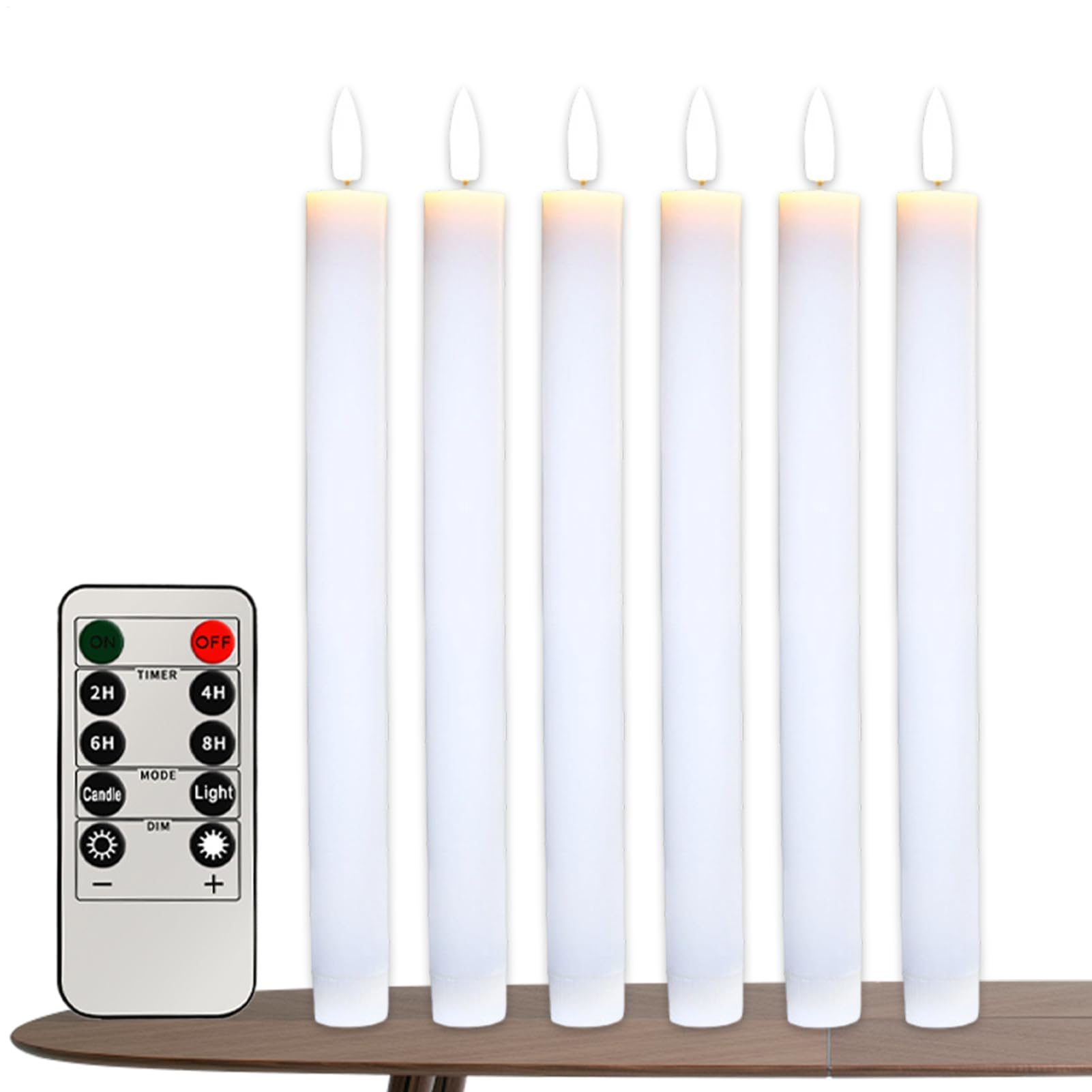 Decoración romántica hogar con luces de ambiente led y velas 8