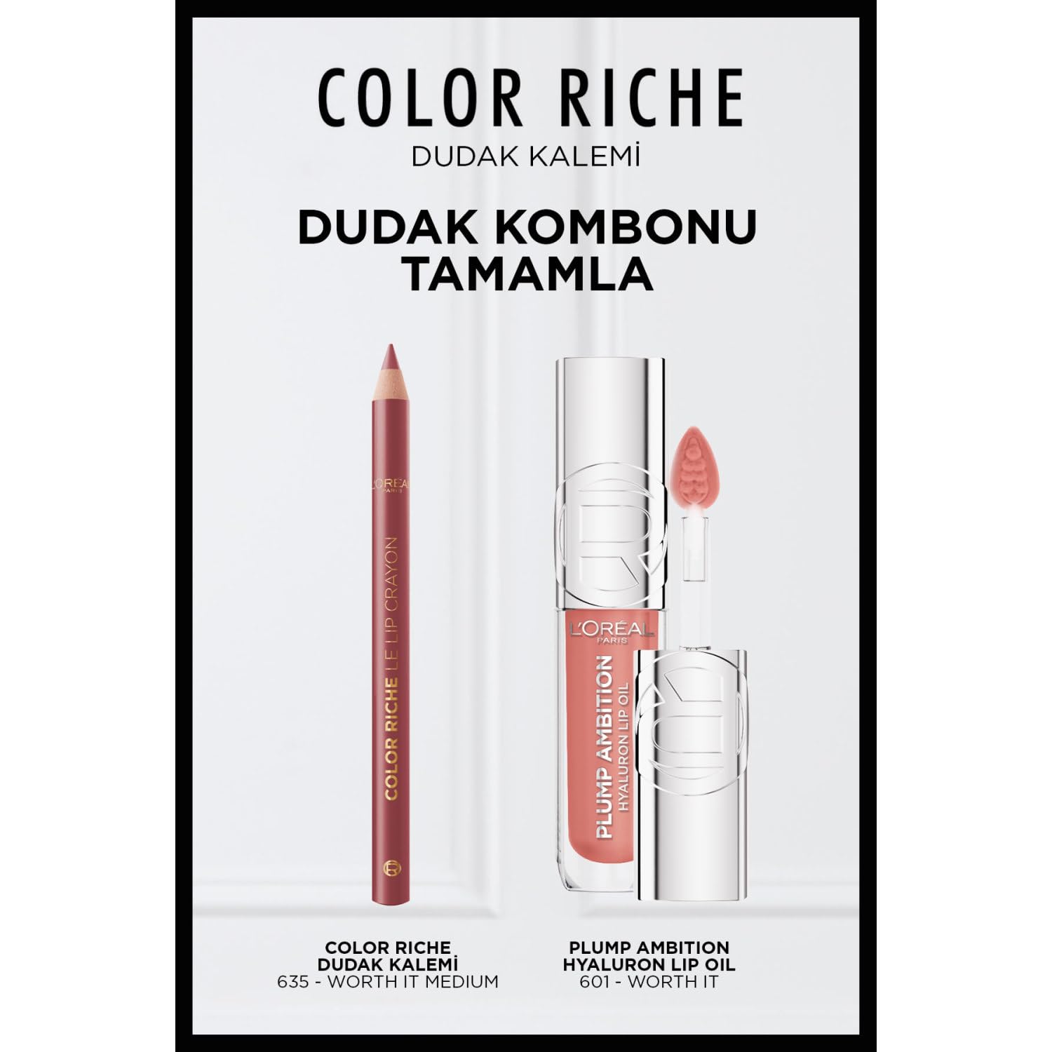 L'Oréal Paris Color Riche Le Lipliner 362 Cristal Cappucino, 4 g