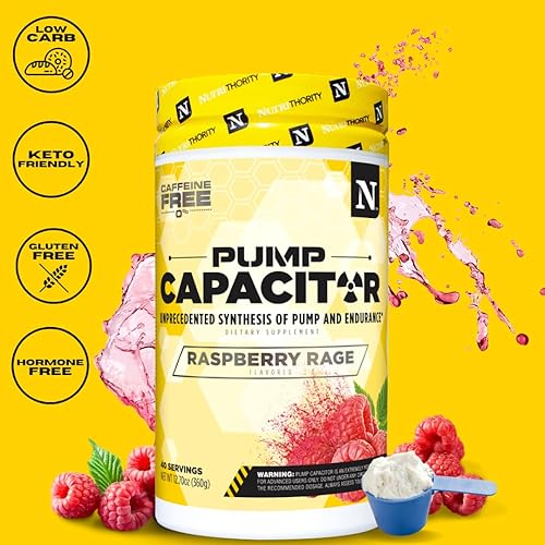Miniatura 4 de Nutrithority - Condensador de bomba sin azúcar para hombres y mujeres, 40 porciones, potenciador de óxido nítrico, enfoque intenso, potentes bombas