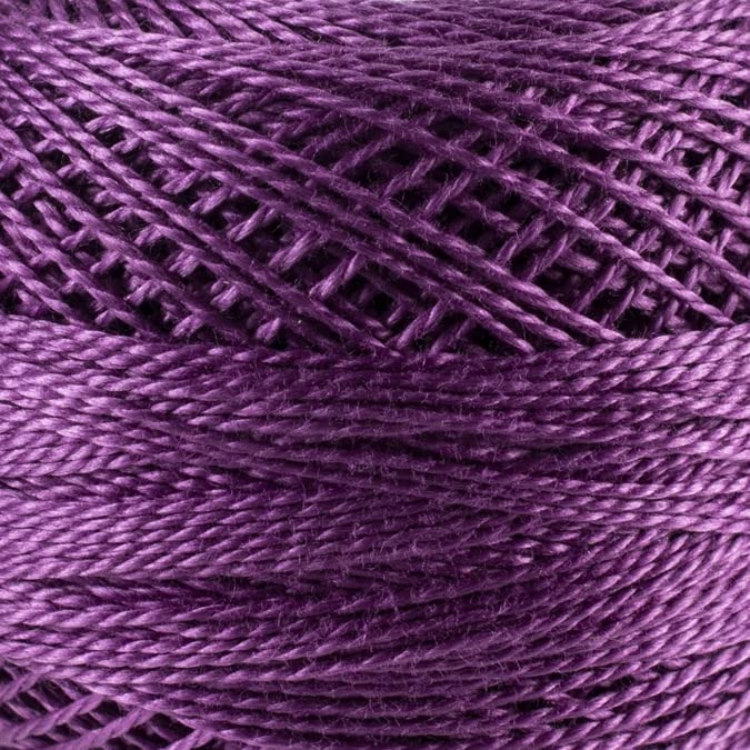Dmc Pearl Cotton Ball Size 8 87Yd-Fuchsia miniatura 2
