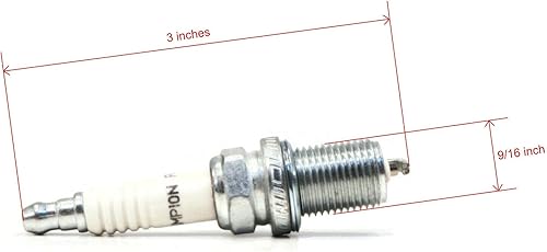 Miniatura 2 de Paquete de 4 bujías Champion para Kohler 25 132 23-S, 2513223S Command K OHV