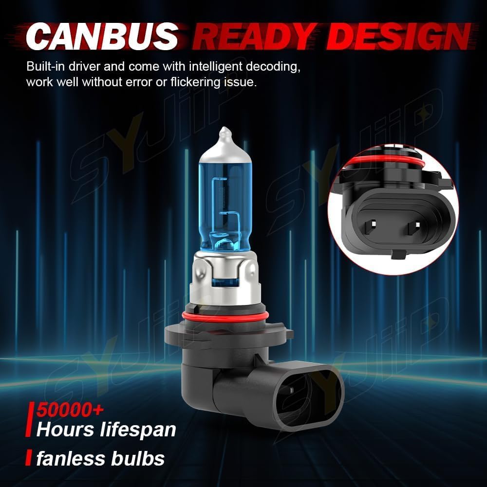 for Dodge Challenger 2015-2023 Headlight Bulbs, 9012 High Low Beam Lights