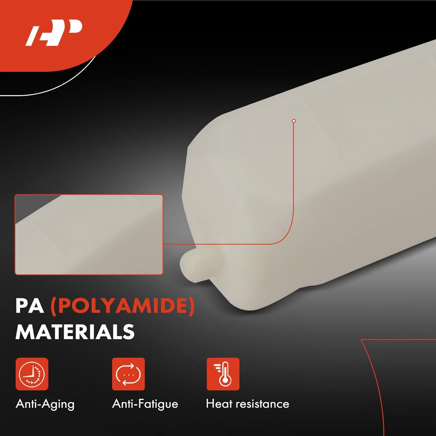 A-Premium Engine Coolant Overflow Recovery Expansion Tank with Cap Compatible with Subaru Forester 2009-2013, Impreza 2008-2016, Crosstrek 2016-2017, XV Crosstrek 2013-2015, WRX STI 2013-2015, WRX