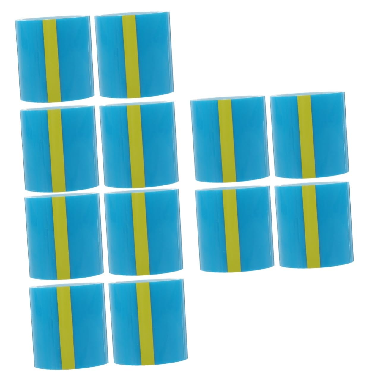 COHEALI 12pezzi Nastro Adesivo Senza Traccia Per Creazioni Uv Blu Strumenti Per Fai Te Facile Da Rimuovere Per Accessori Fai Te e Progetti Creativi