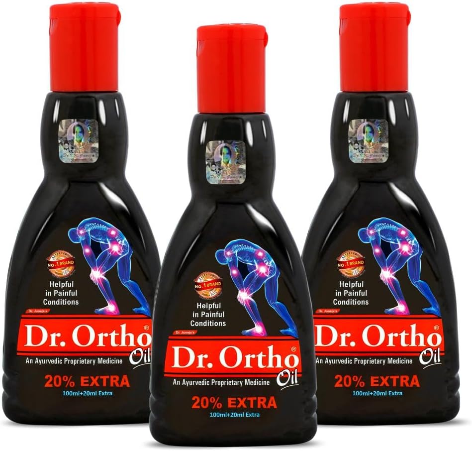- Dr Ortho Oil - 120 ml (Pack of 3)