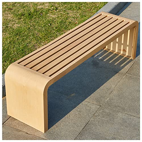 Bancs extérieurs résistants aux intempéries en métal pour terrasse