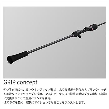 Amazon | メジャークラフト ジギングロッド ジャイアント