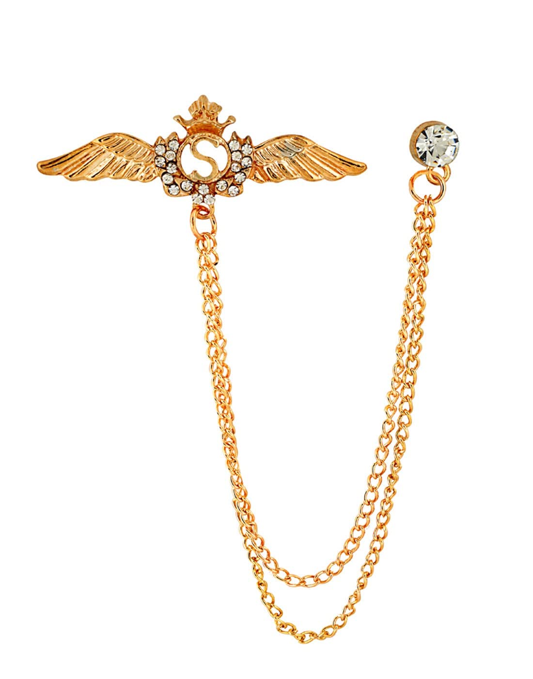 Exotica Fashions Metal Cufflink & Tie Pin Set (Gold) (B09MDWCM77) Amazon Price History, Amazon Price Tracker