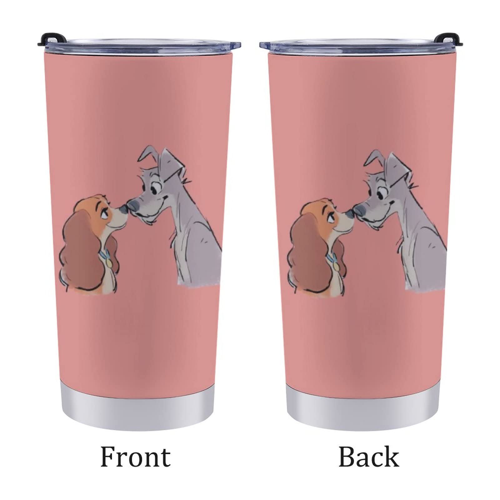 Amazon | タンブラー 600ml 水筒 わんわん物語 直接ドリップ 車用 蓋