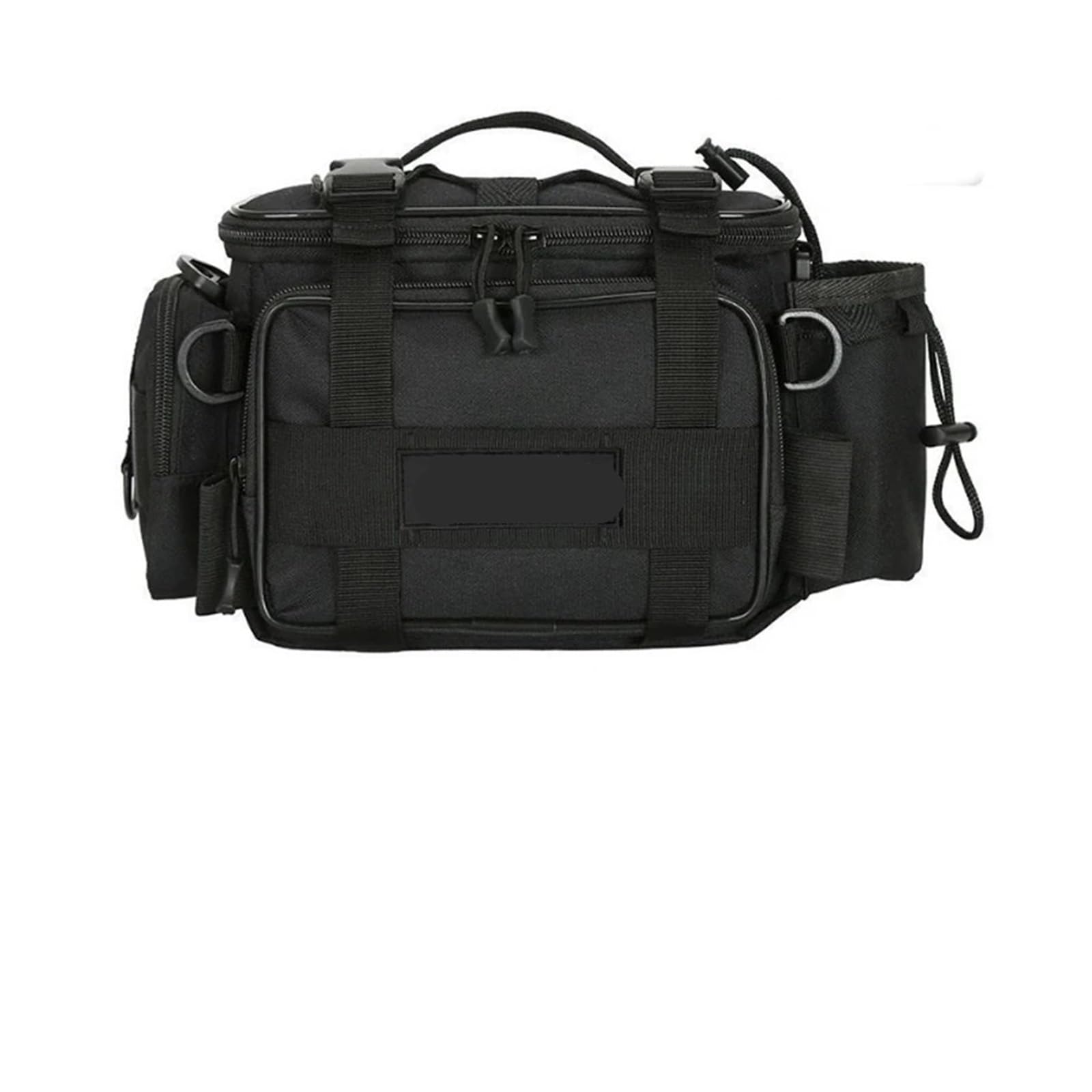 angeltasche Multifunktions-Rucksack, Köderbox, Aufbewahrungstasche for Ausrüstung, Gürteltasche for Männer, Fliegenfischer-Rucksack mit Rutenhalter, Sling-Umhängetasche(Color 01)