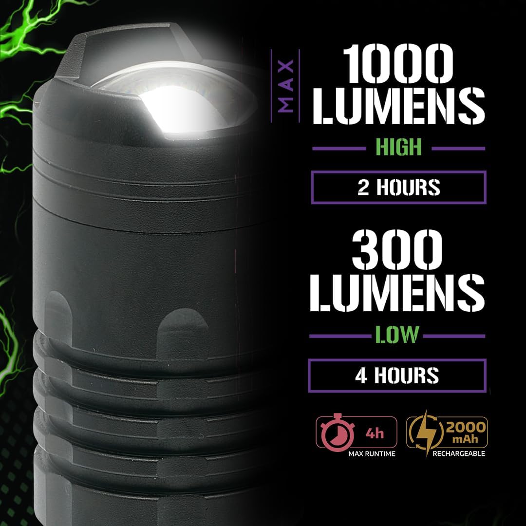 LITEZALL LA-1000RFL Tactical Flashlight