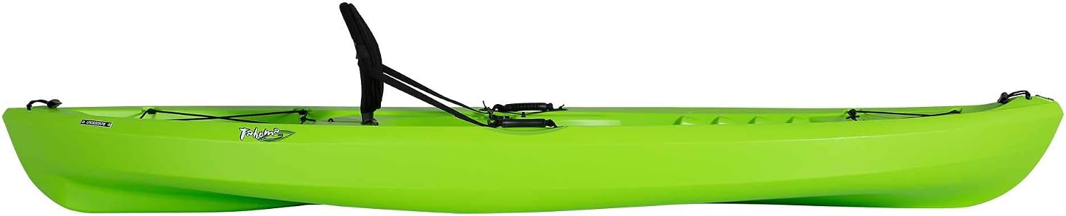 Lifetime Tahoma 100 Sit-On-Top Fishing Holiday Vacation River Lake Kayak, Paddle Included