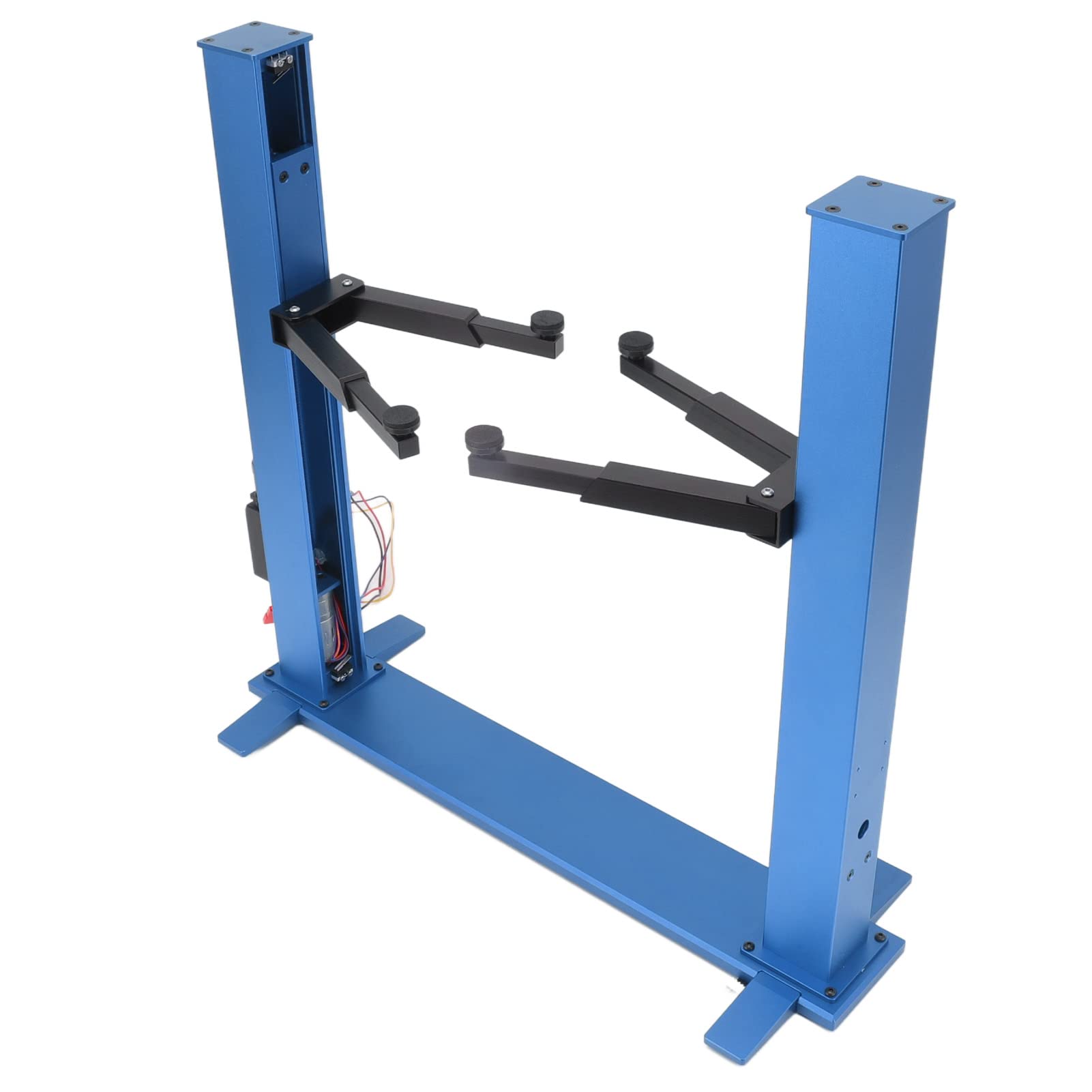 Zerodis RC Piattaforma Elevatrice Elettrica, Supporto di Riparazione per Auto RC in Lega di Alluminio Anti-deformazione Universale a Basso Rumore e Alta Resistenza per Veicolo RC 1/10 (Blu)