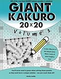 giant 2016 tcr advanced sl 2  Giant Kakuro Volume 3: 100 20x20 puzzles & solutions by Clarity Media (2016-05-25)