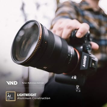 Polar Pro 67mm (6-9 Stop) Variable Neutral Density Filter Peter McKinnon Edition