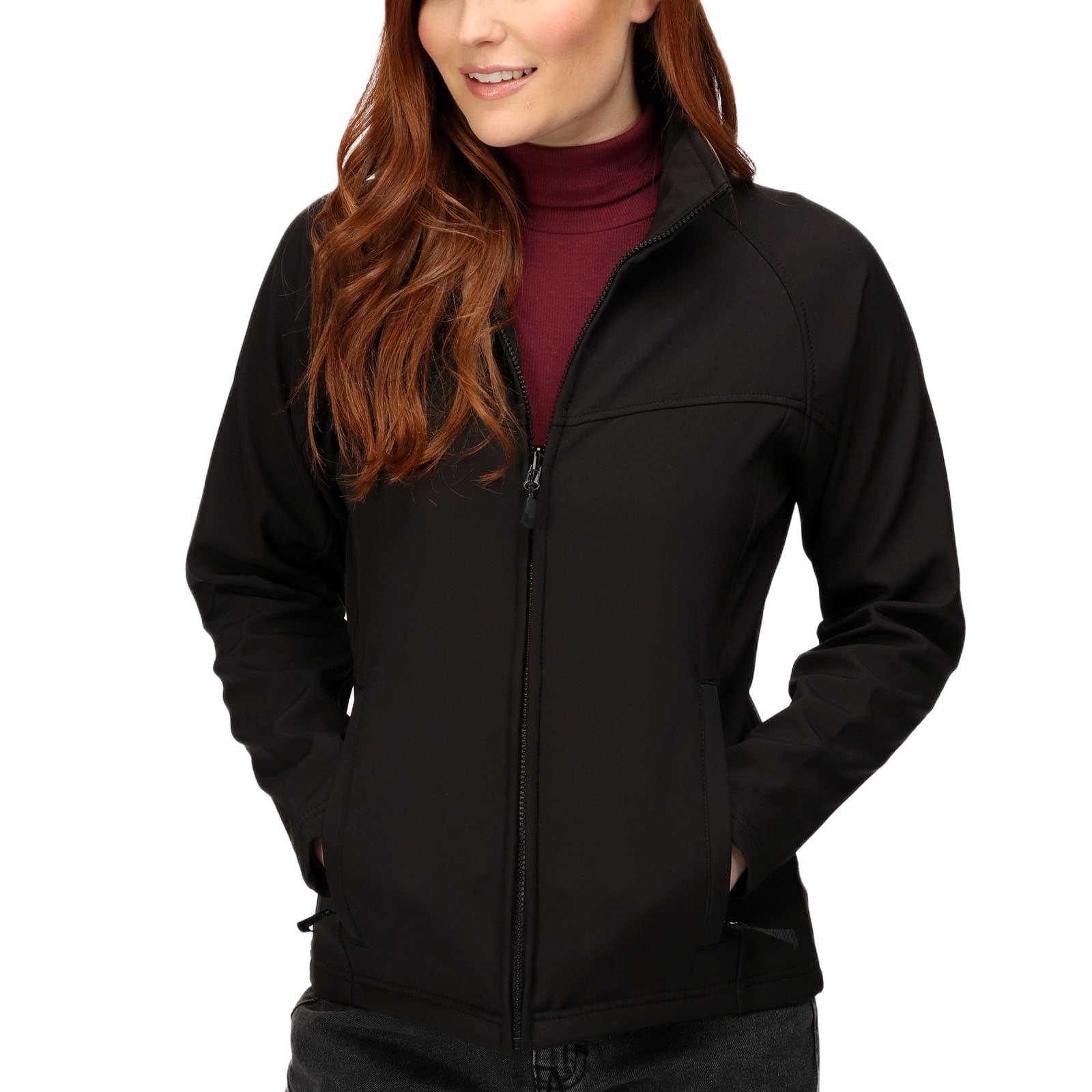 Regatta Professional Uproar Softshell Jacket Size: 14 Women's Black