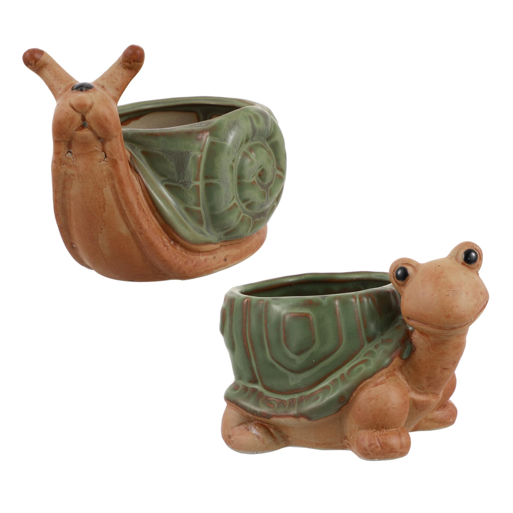 Pot de cactus en céramique animaux pour décoration intérieure de cuisine