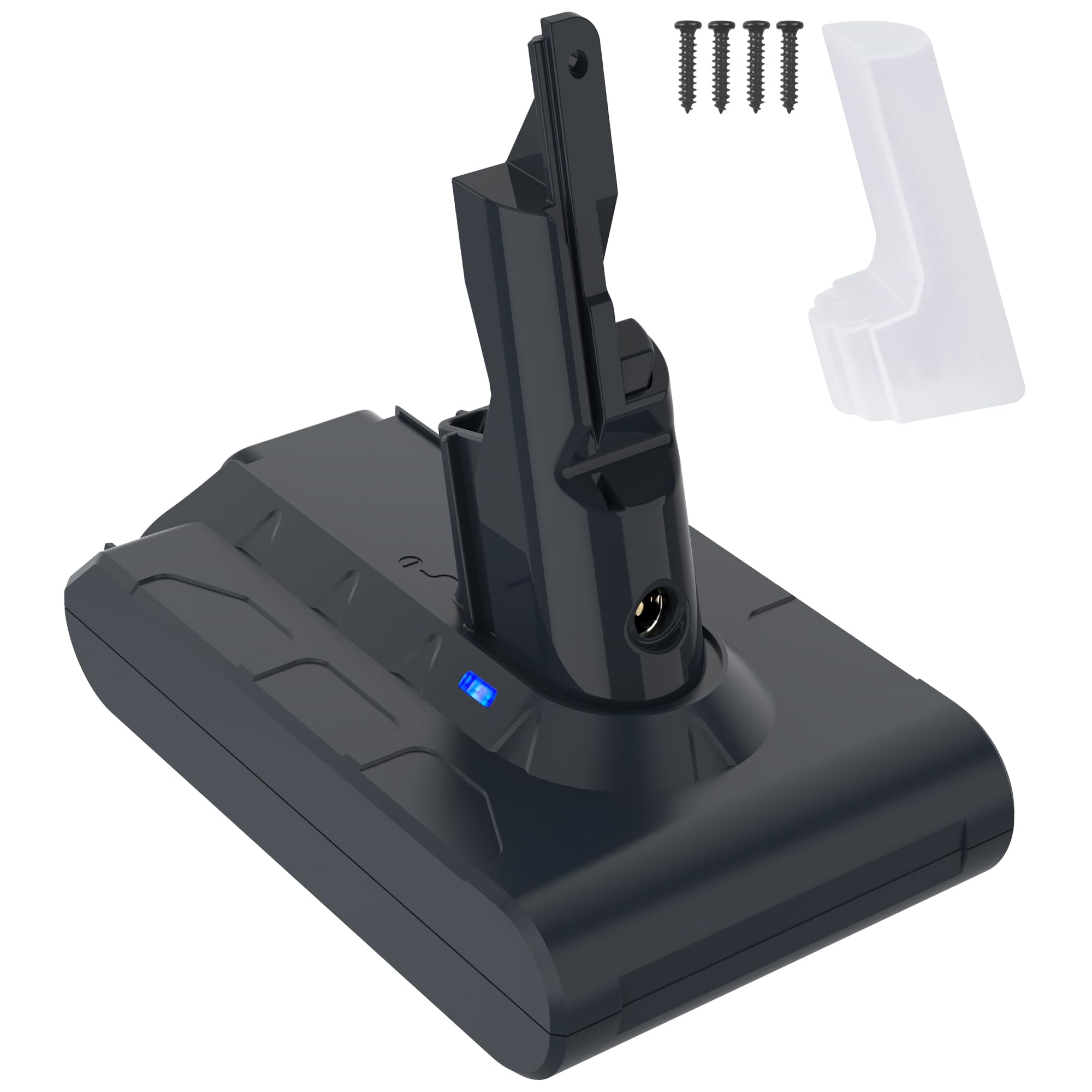 CREVET 21.6V 4600mAh V7 Battery Replacement Compatible with Dyson SV11 V7 Animal V7 Trigger V7 Fluffy V7 Motorhead V7 Absolute V7 Extra V7 HEPA V7 Car+Boat V7 Mattress Handheld Vacuum Cleaners