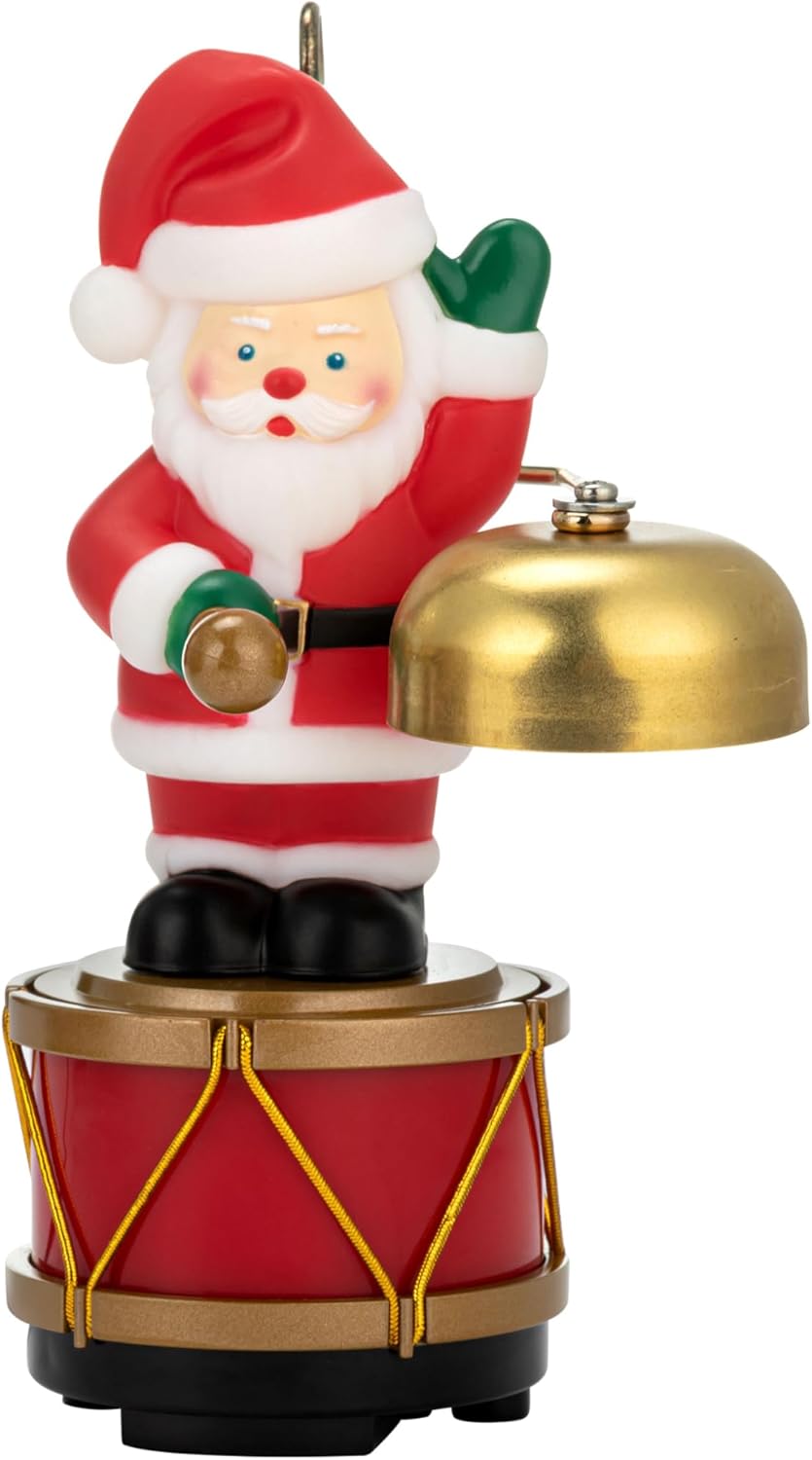 6 in. Animated Santas Marching Band