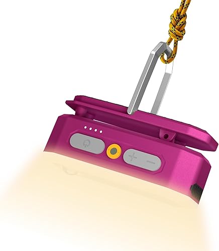 Miniatura 10 de BougeRV Luz de área móvil, linterna de campamento recargable, luz de campamento portátil de 3200 mAh, impermeable IP65, lámpara de campamento para