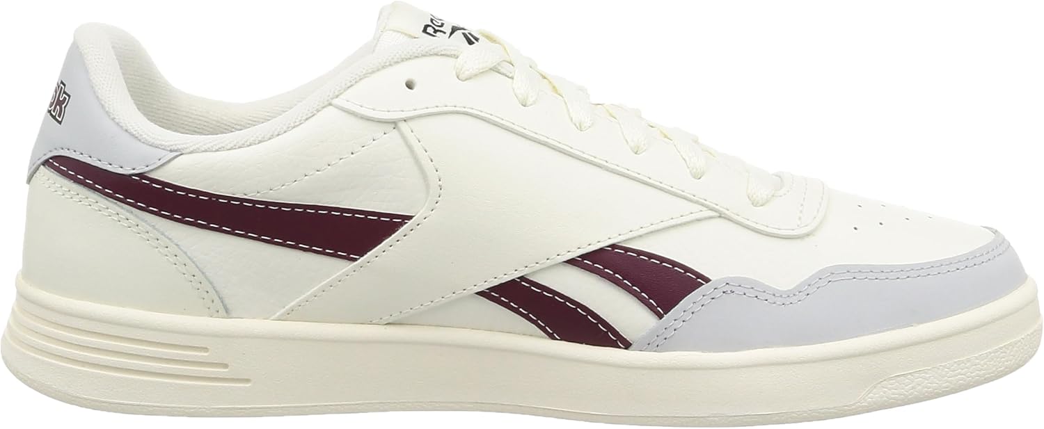 Reebok - Court Advance, Sneakers, Chalk/Core Black/Classic Maroon F23,