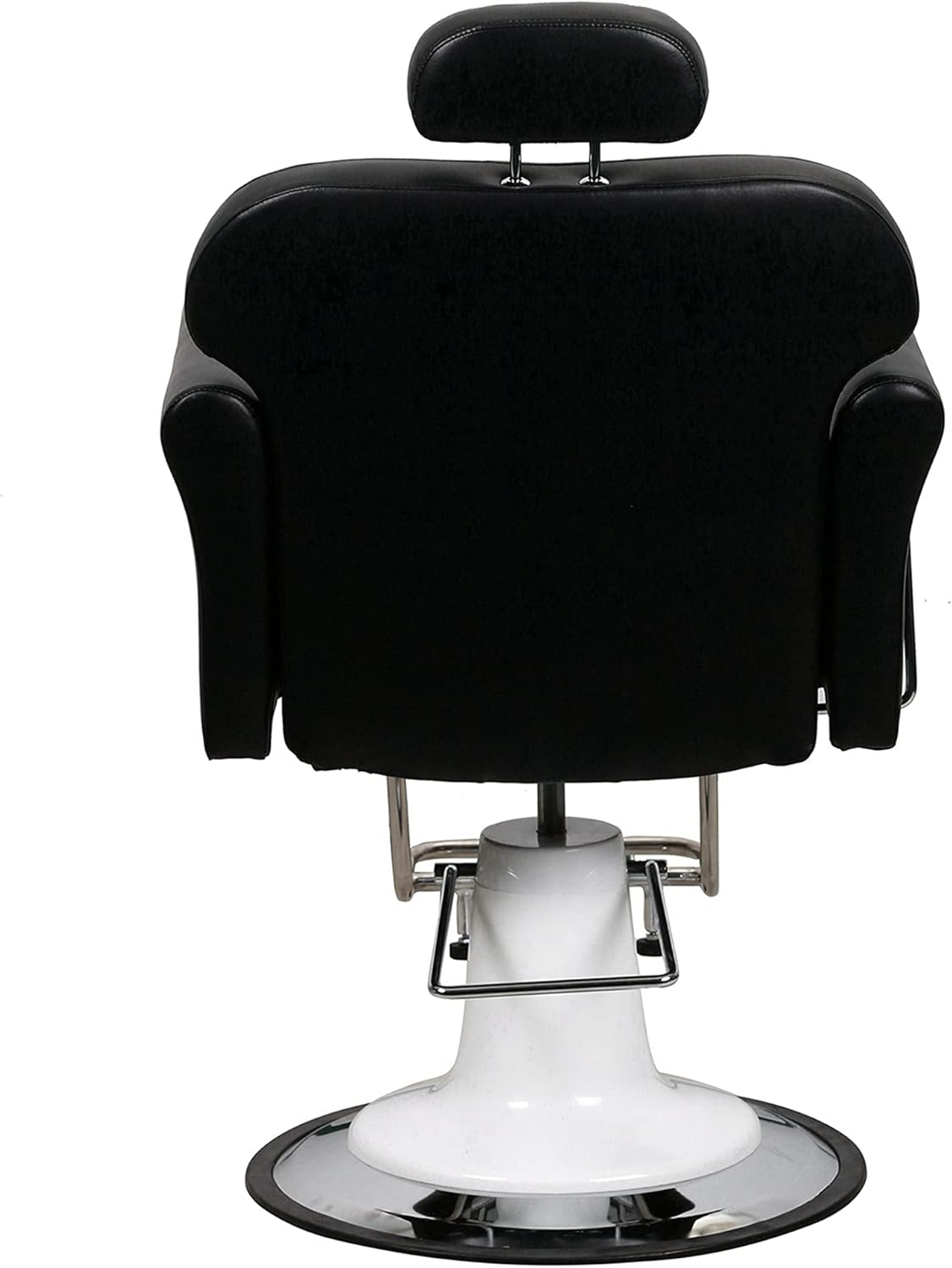 Beauty Style Reclining Barber Chair Hydraulic Salon Styling Chair with Headrest Heavy Duty Barber Salon Chair