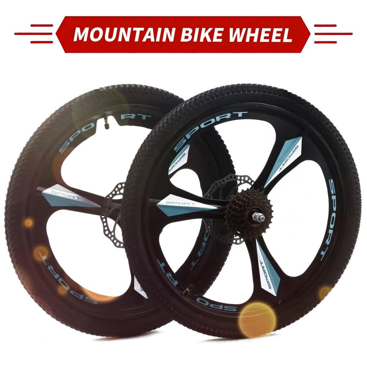 26/27.5/29" Juego De Ruedas De Magnesio para Bicicleta De Montaña,100/135mm