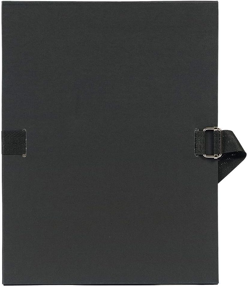 Exacompta - Ref 720E - Expanding Folder - 240 x 320mm in Size, Suitable for Storing A4 Documents, Expands Up to 13cm, Coloured Canvas with Matching Strap - Assorted Colours (Pack of 10)