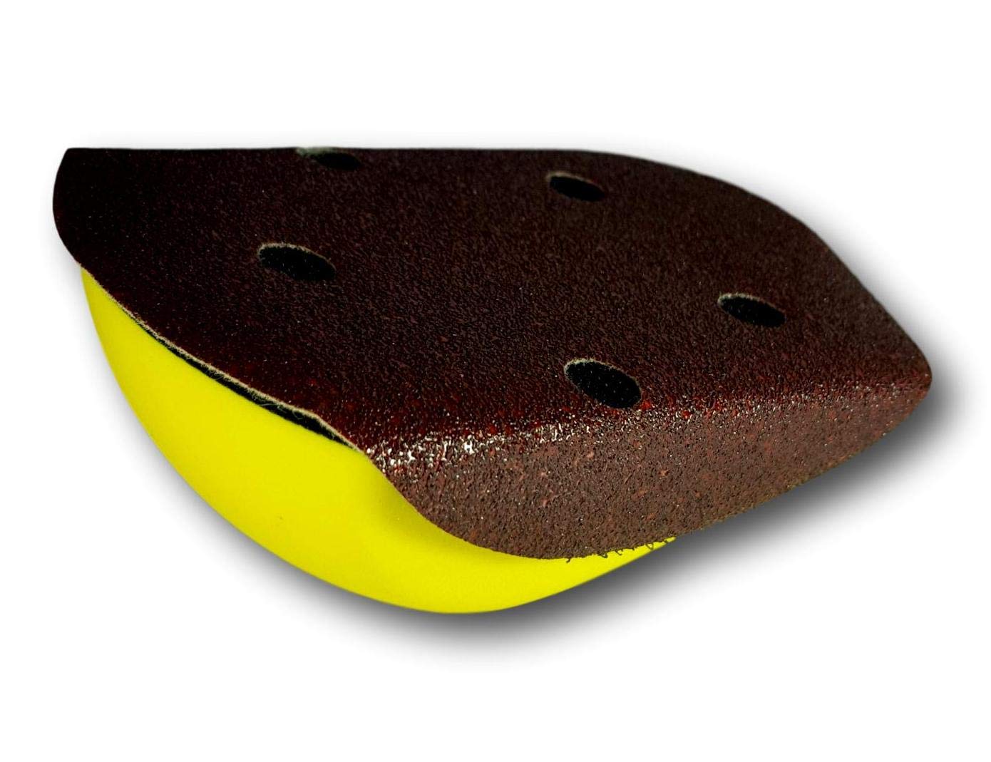 Ręczny blok szlifierski, drewno (mysz 15,6 cm)