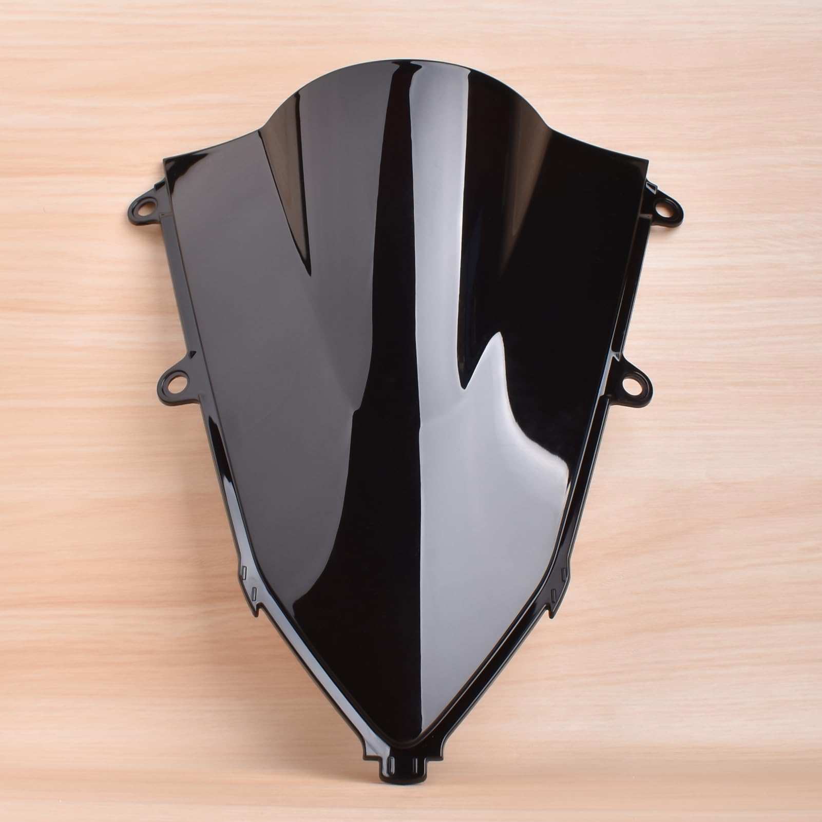Motorrad Wind Windschutzscheibe Windschutz Bildschirm Verkleidung passend für Ho&n&da CBR650R CBR 650R Zubehör 2019-2024 Windabweiser (Schwarzer Rauch)