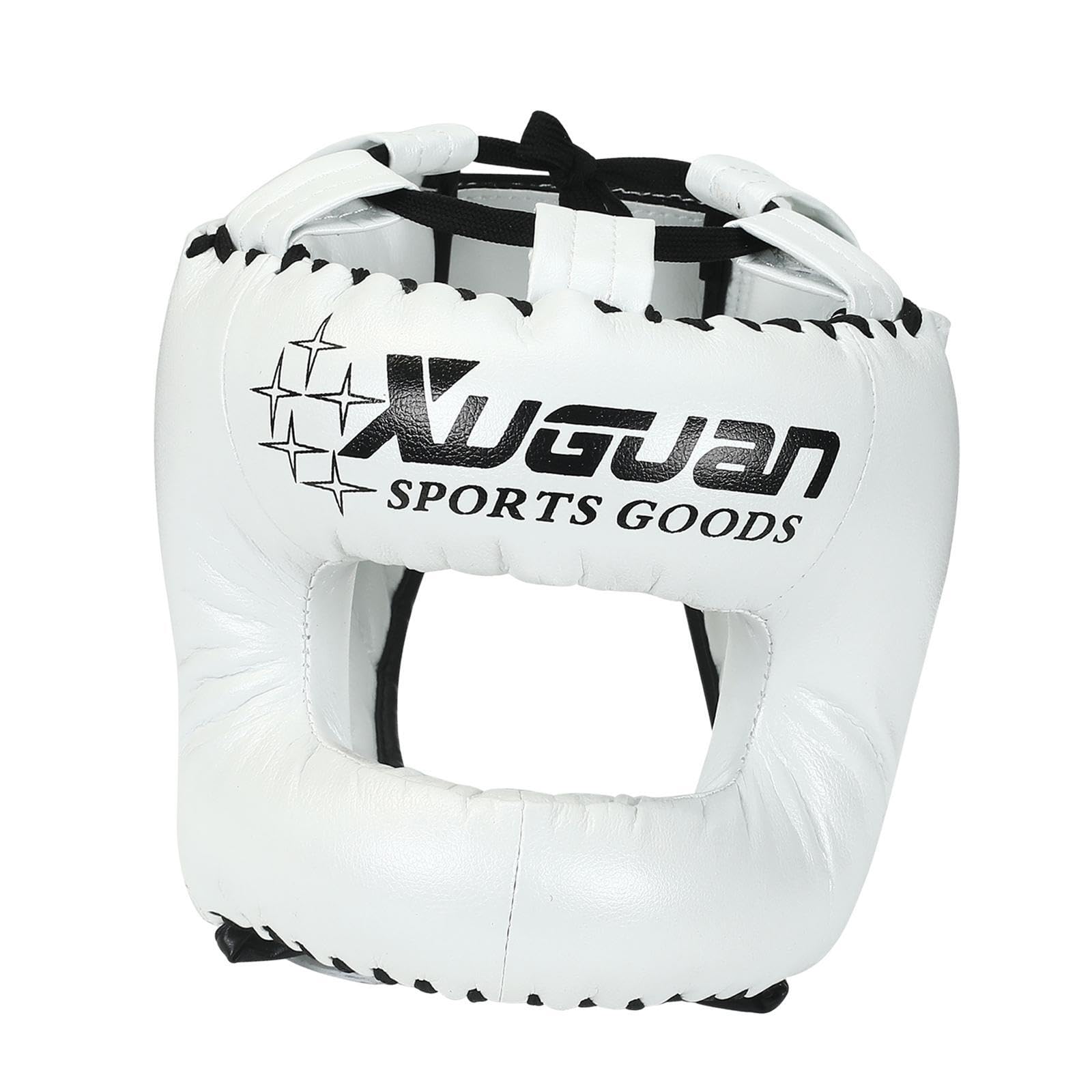 Casco da kickboxing, equipaggiamento protettivo da boxe, protezione integrale regolabile di qualità per il comfort e sicurezza, protezione per la