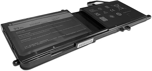 Miniatura 5 de 9NJM1 01D82 44T2R HF250 MG2YH 0546FF 546FF 0HF250 Batería de repuesto para laptop Dell Alienware 15 R3 R4 17 R4 R5 ALW17C-D1738 D1748 D1758 848D