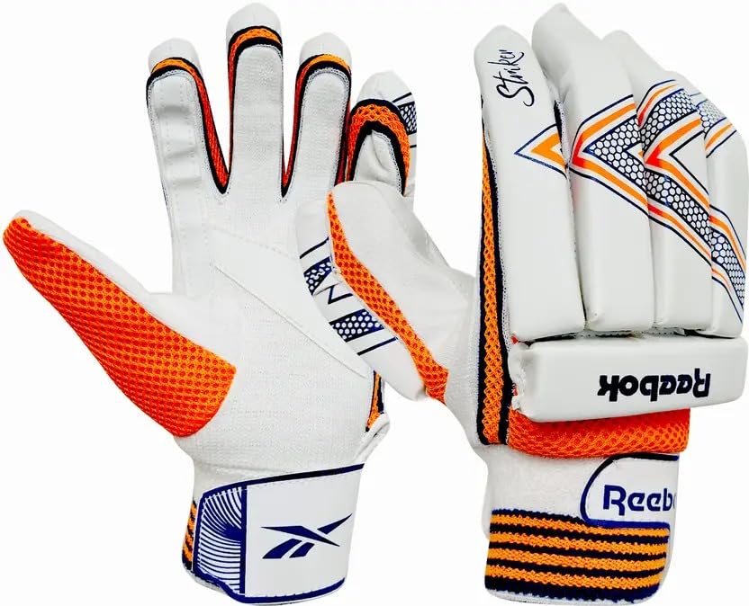 Reebok Striker Youth RH Cricket Batting Gloves | Lightweight Leather Ball Batting Gloves for Youth Players | Protective Cricket Gloves with Ventilated Palm & Finger Protection-picture-32