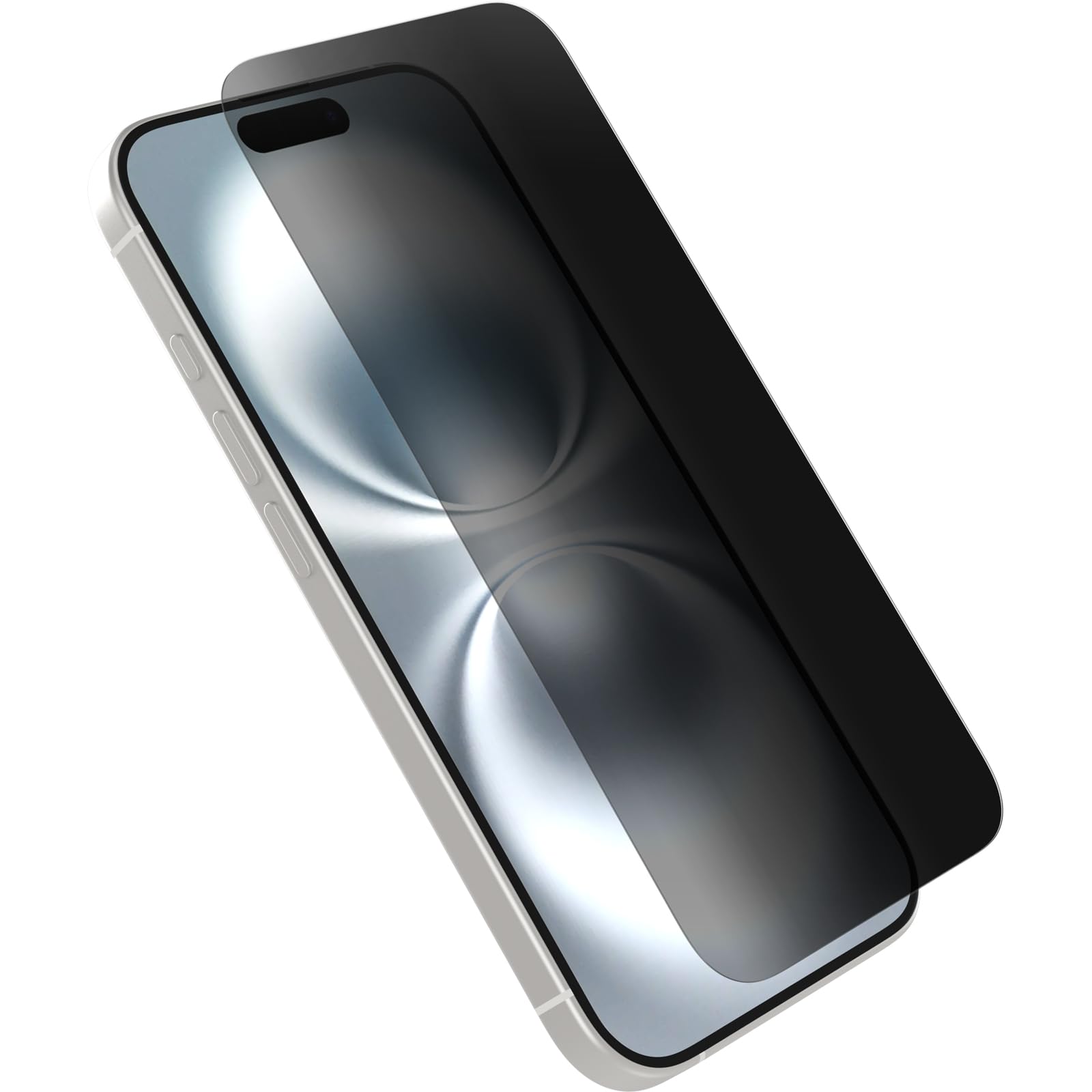 OtterBox Premium Pro Privacy Guard Glass Displayschutz für iPhone 16, gehärtetes Glas, überragender Kratzschutz, übersteht Stürze bis zu 1.8m, Keine Einzelhandelsverpackung