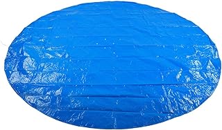Round Pool Cover,7ft 9ft 11ft 13ft 16ft Swimming Easy Set Pool Cover,Solar Dust Covers for Above Ground Pools with Drawstring,Hot Tub Dustproof Cover(7ft)