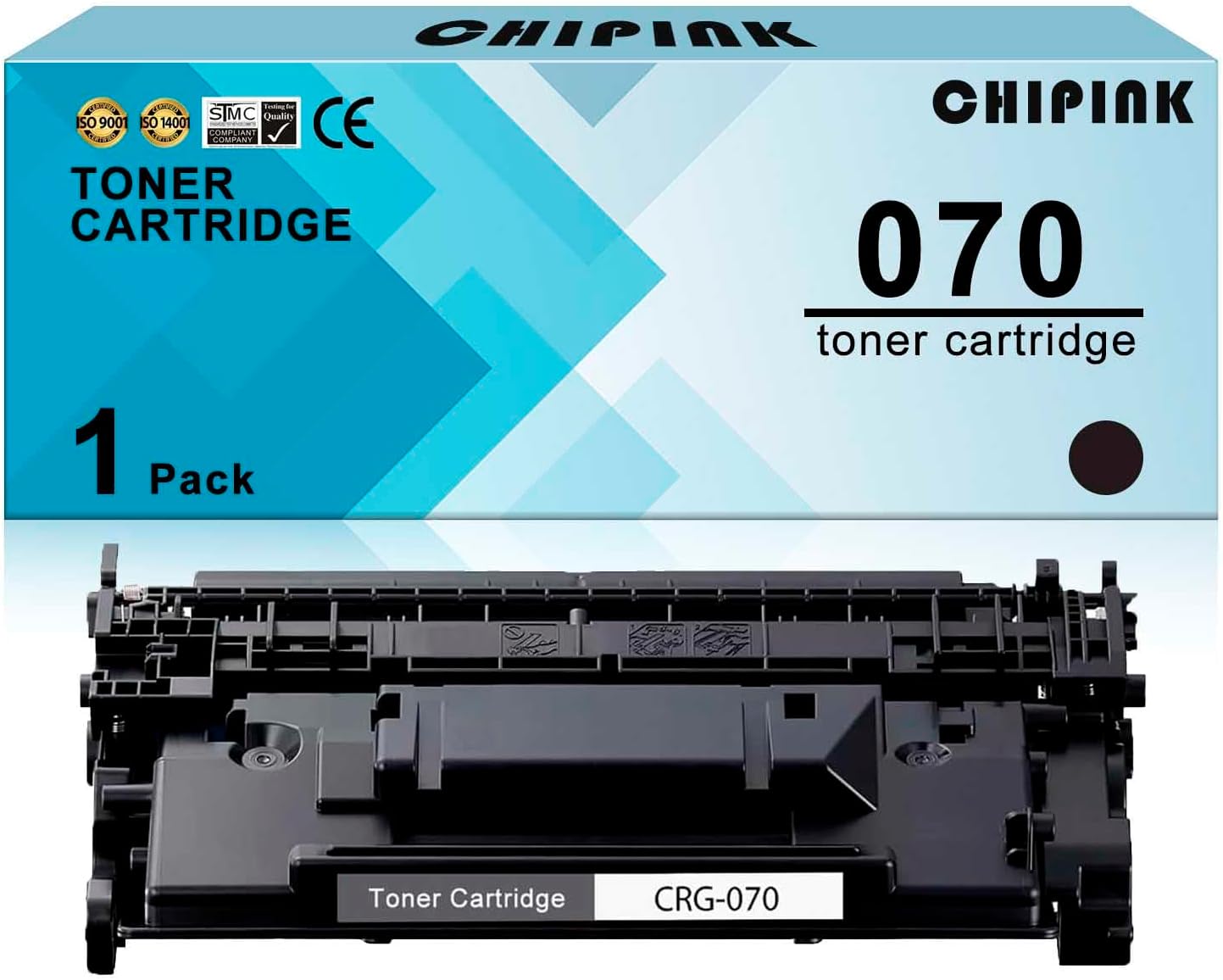 070 Toner Cartridge Compatible for Canon 070 CRG070 CRG-070 Toner Works for MF465dw, MF462dw, LBP247dw, LBP246dw Printer (Black,3000Pages)