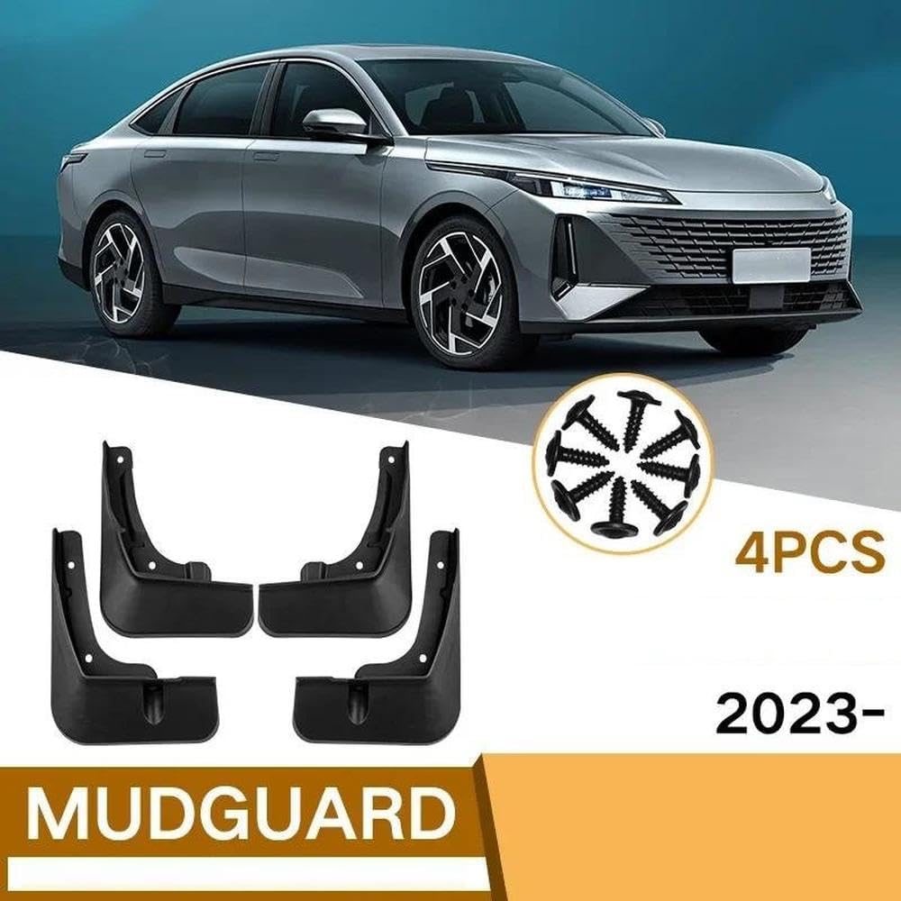 Car Splash Proof Car Splash-proof Mudguard For Changan Lamore 2023- Anti-mud Fender Auto Front Rear 4Pcs Car Accessories