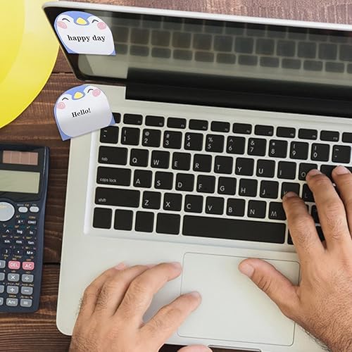 Miniatura 5 de Paquete de 6 notas adhesivas de animales de dibujos animados, juego de notas autoadhesivas de animales de dibujos animados, notas de escritura para