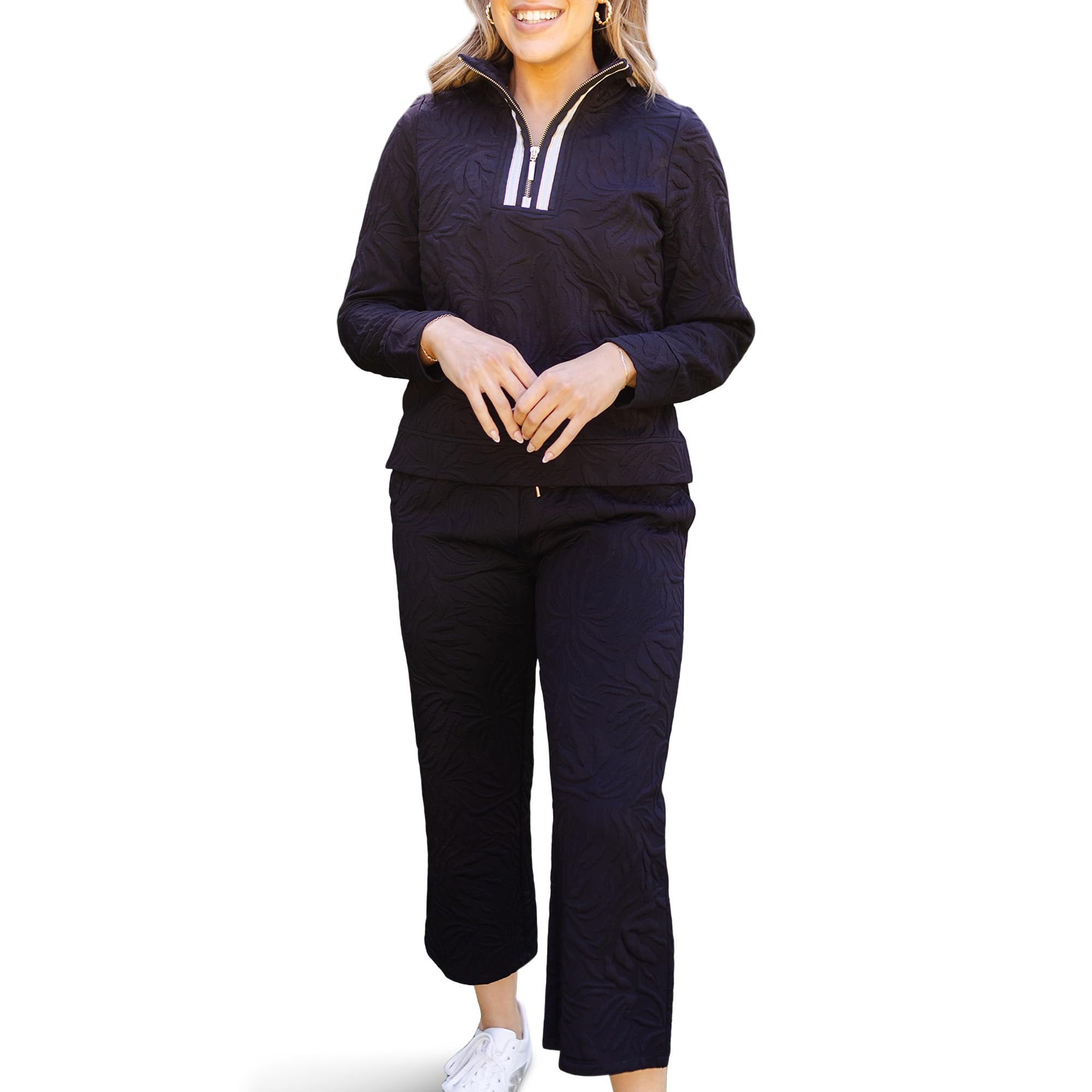 Mary Square Damen Casual Trainingsanzug Outfit Lula Style