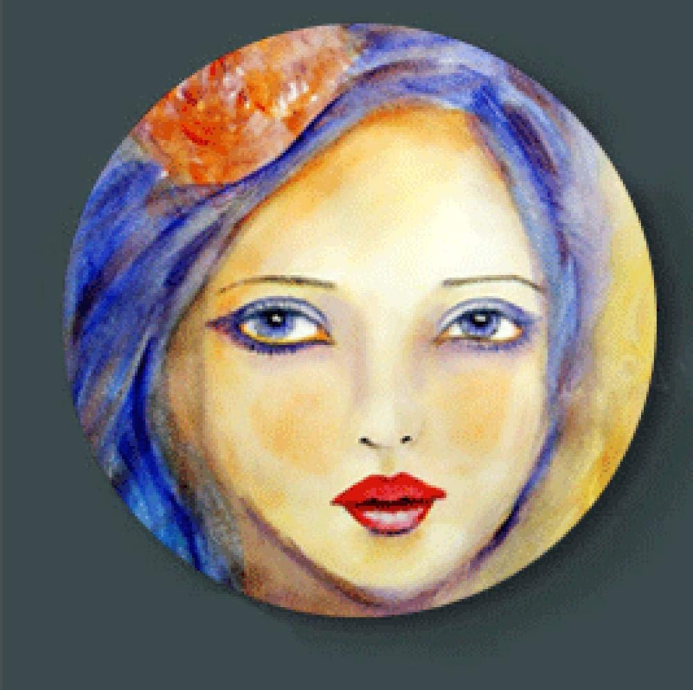 MCWJ Placa decorativa Hermosa Placa de pared Placa de exhibición de arte de cerámica Home Hotel Sala de estar Fondo de pared Placa decorativa Handcrafts-CT76_10 pulgadas (25.5cm)