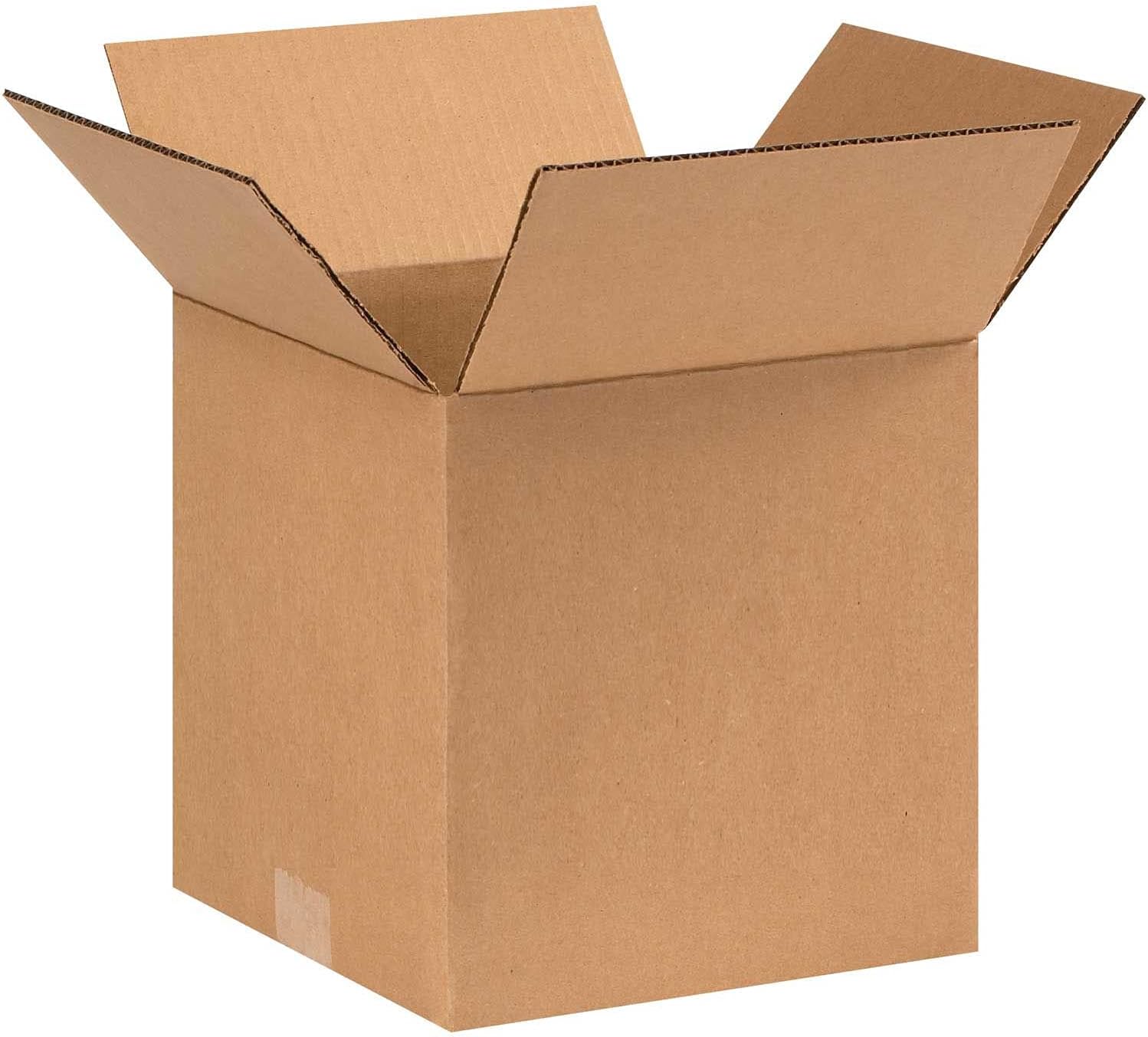 The Packaging Wholesalers 9 x 9 x 9 Inches Shipping Boxes, 25-Count (BS090909)